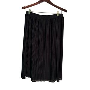 Chic Black A-Line Skirt